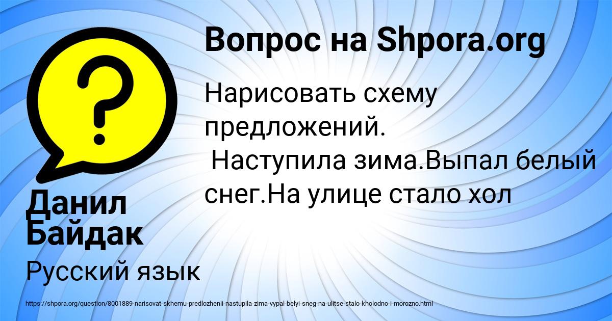 Картинка с текстом вопроса от пользователя Данил Байдак