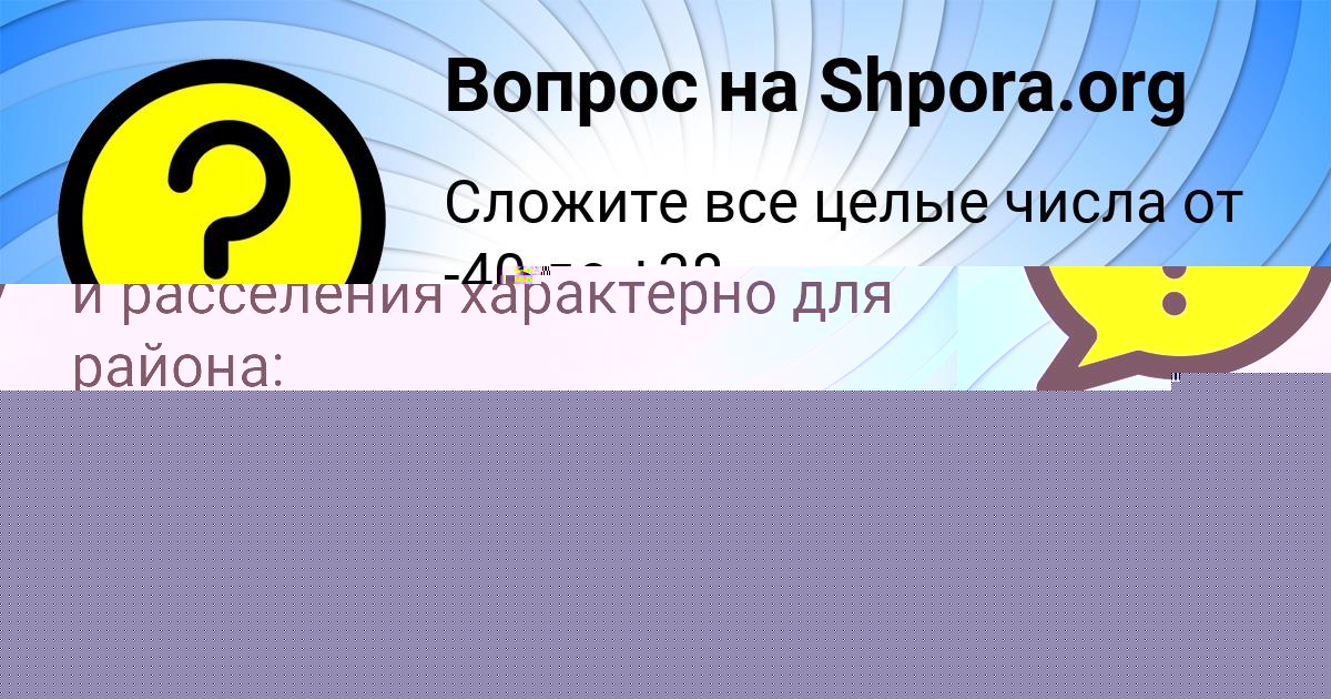 Картинка с текстом вопроса от пользователя Ника Тищенко