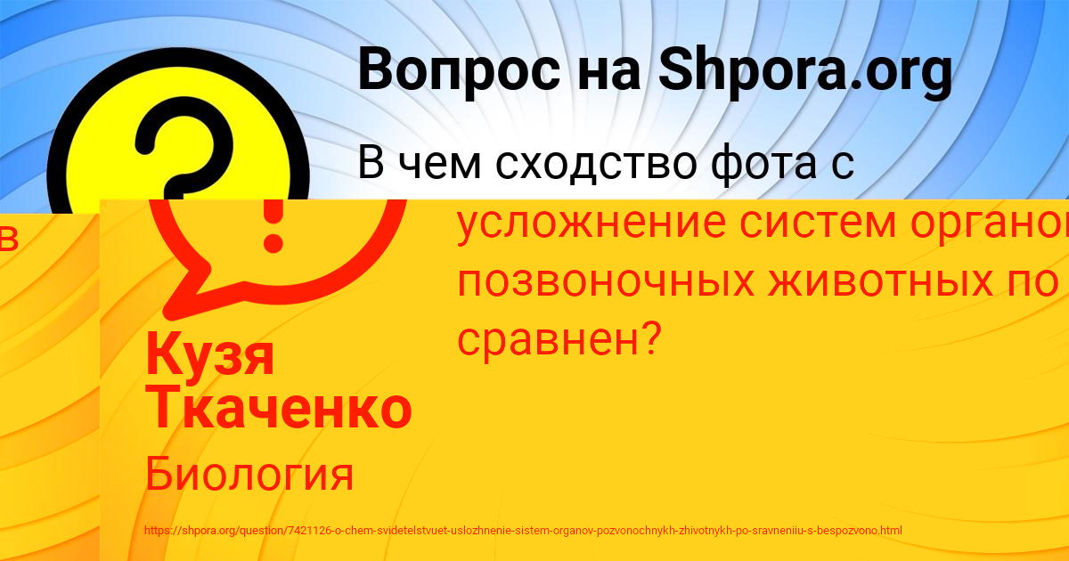 Картинка с текстом вопроса от пользователя Алик Крысов