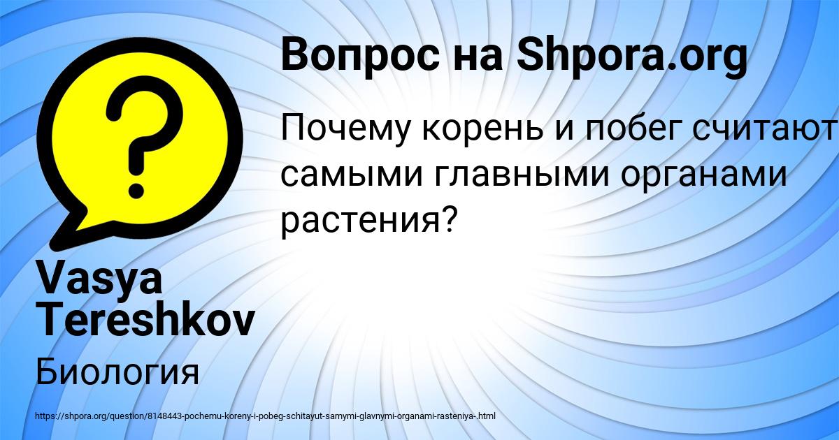 Картинка с текстом вопроса от пользователя Vasya Tereshkov