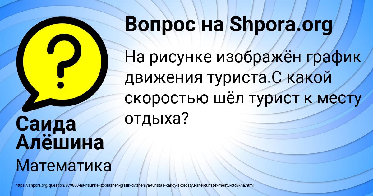 Картинка с текстом вопроса от пользователя Саида Алёшина