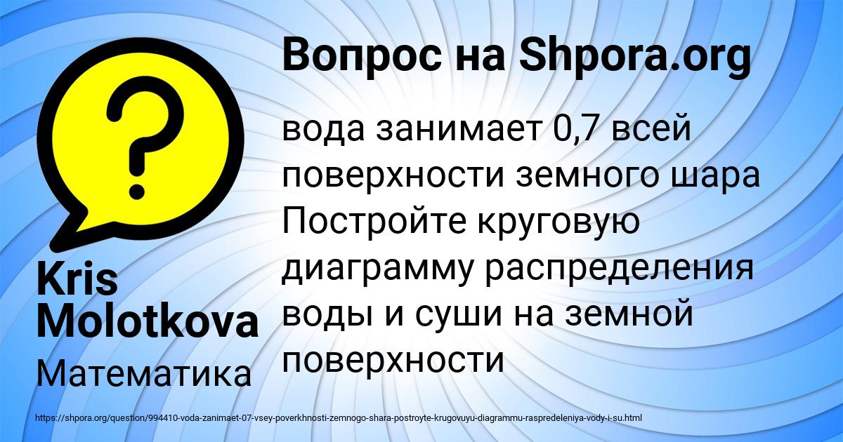 Картинка с текстом вопроса от пользователя Kris Molotkova